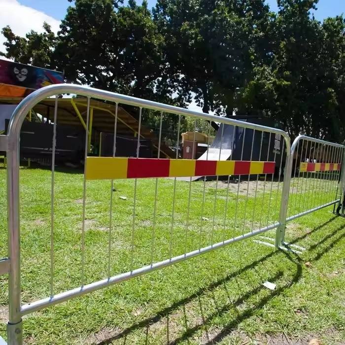 Heavy-Duty Crowd Control Barriers for Construction Site Security