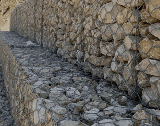 Gabion Baskets for Railway Trackside Erosion After Heavy Rain